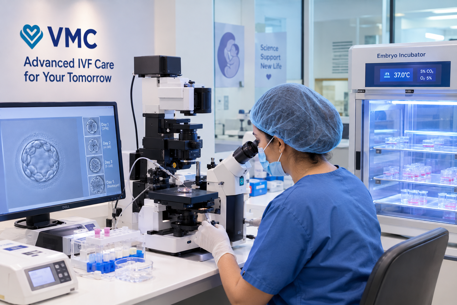 IVF lab best IVF Centre Kochi VMC Hospital